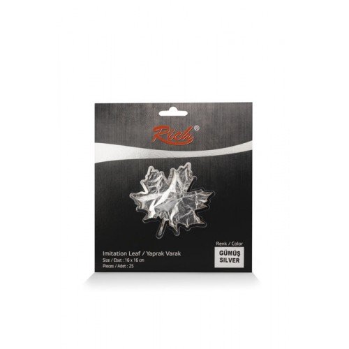 Argent de feuille de feuille