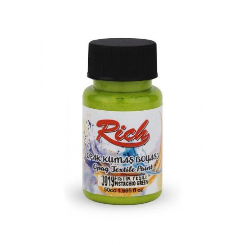 Peinture en tissu opaque 50 cm3 vert d'arachide